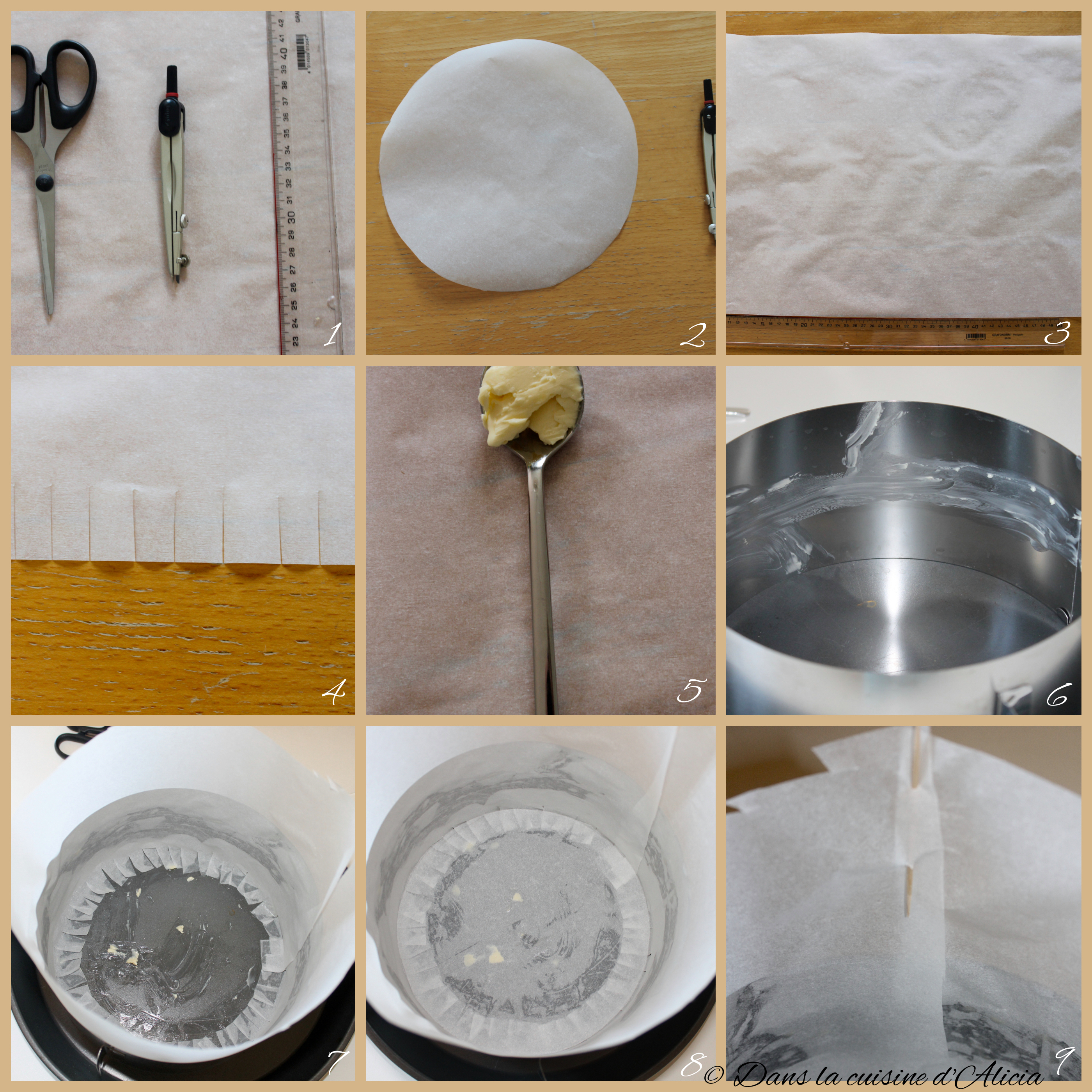 Technique de base : Chemiser un moule de papier sulfurisé – Un régal pour  les papilles et les pupilles !